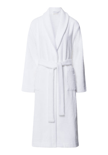 Robe Selection Plush Cotton Terry Velour Robe | White 77700-101